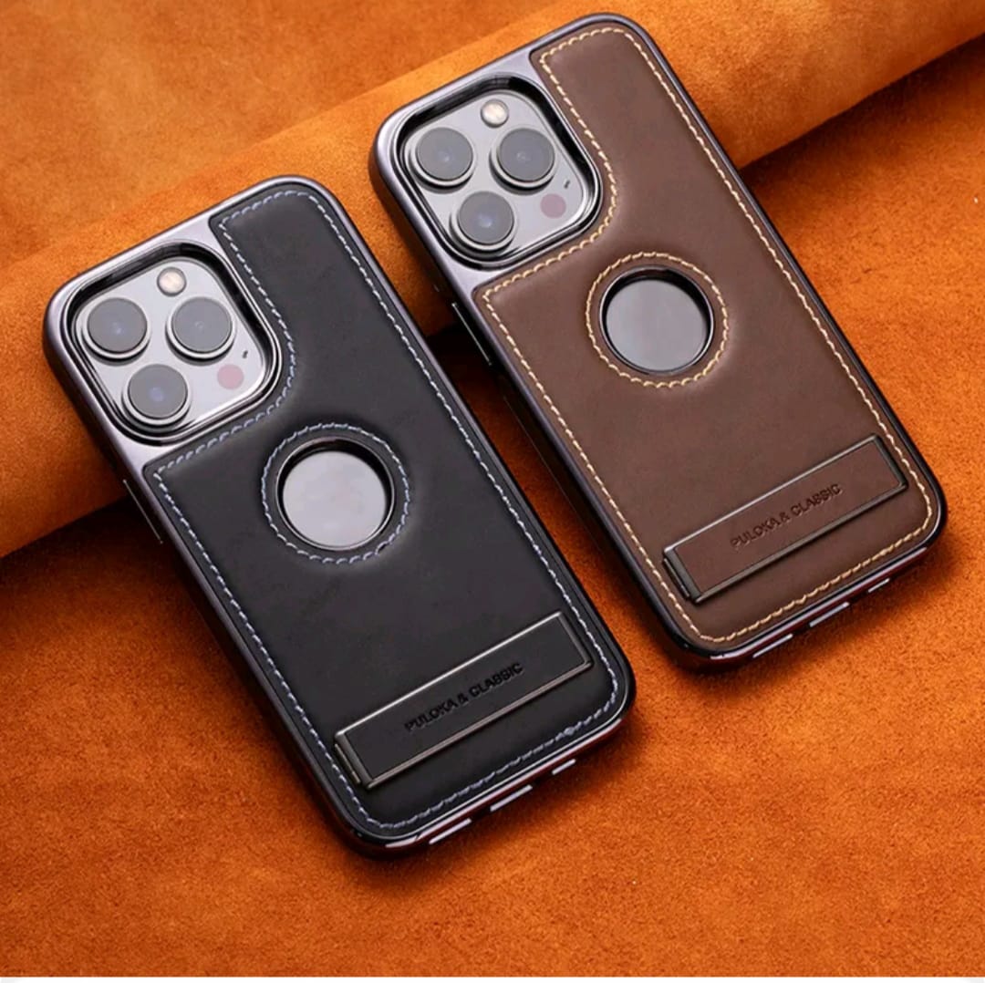 PULOKA Genuine PU Leather iPhone Case Covers Nepal