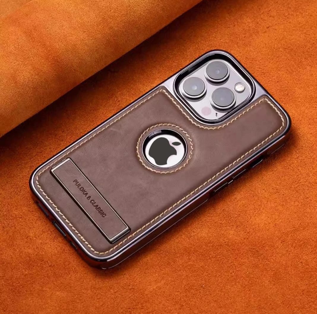 PULOKA Genuine PU Leather iPhone Case Covers Nepal