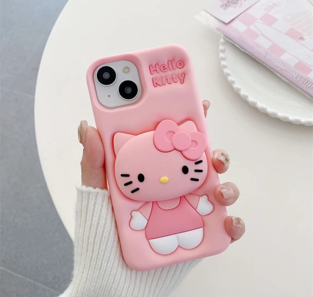 Cute Cartoon Silicone iPhone Case Covers Nepal