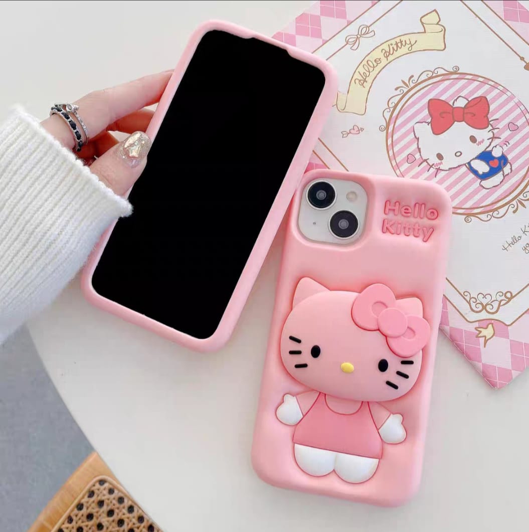 Cute Cartoon Silicone iPhone Case Covers Nepal