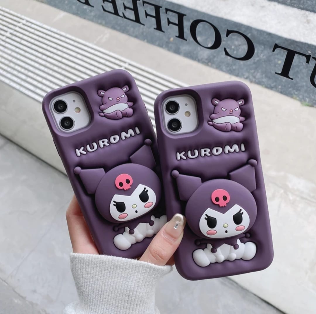 Cute Cartoon Silicone iPhone Case Covers Nepal