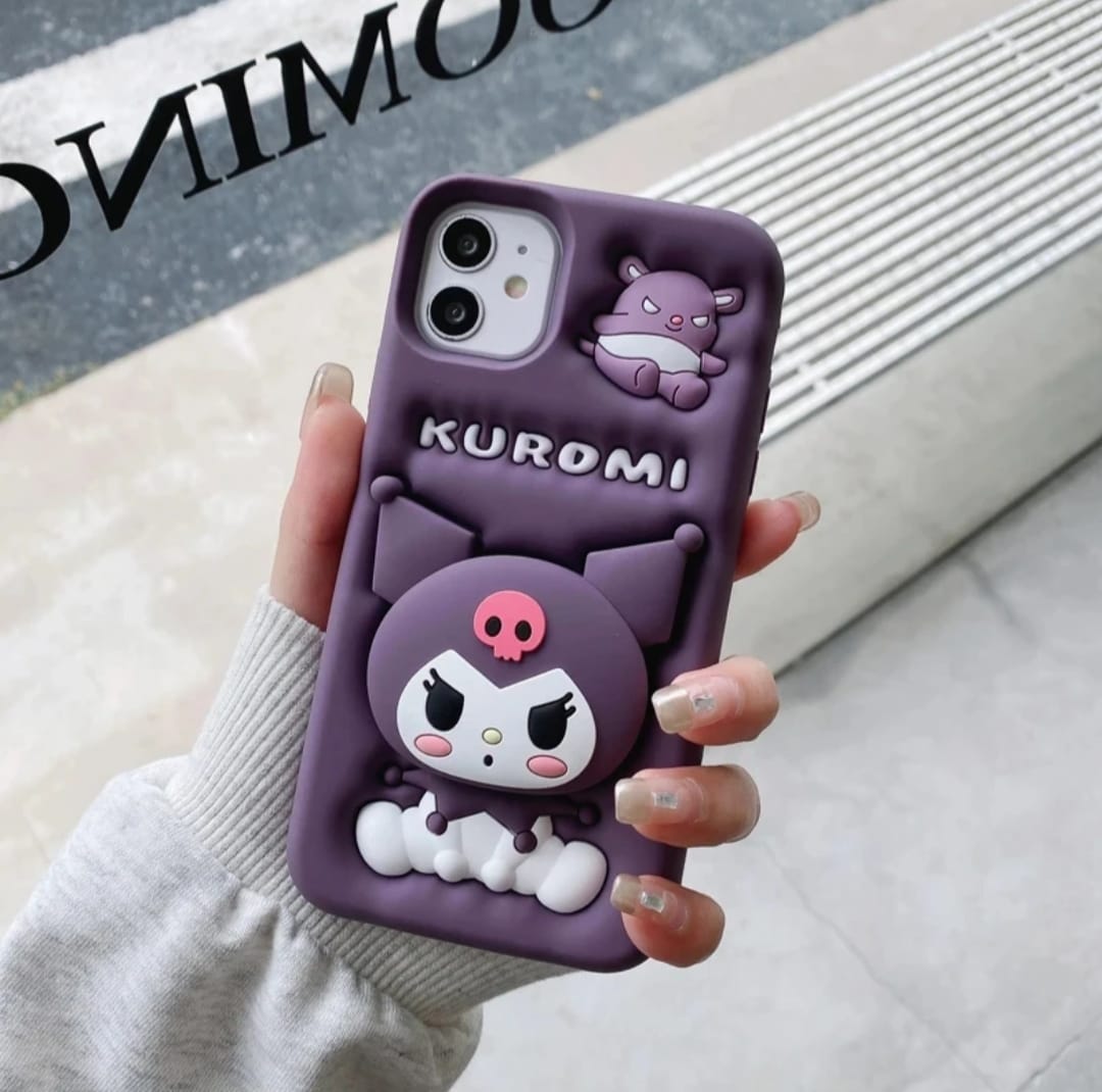 Cute Cartoon Silicone iPhone Case Covers Nepal