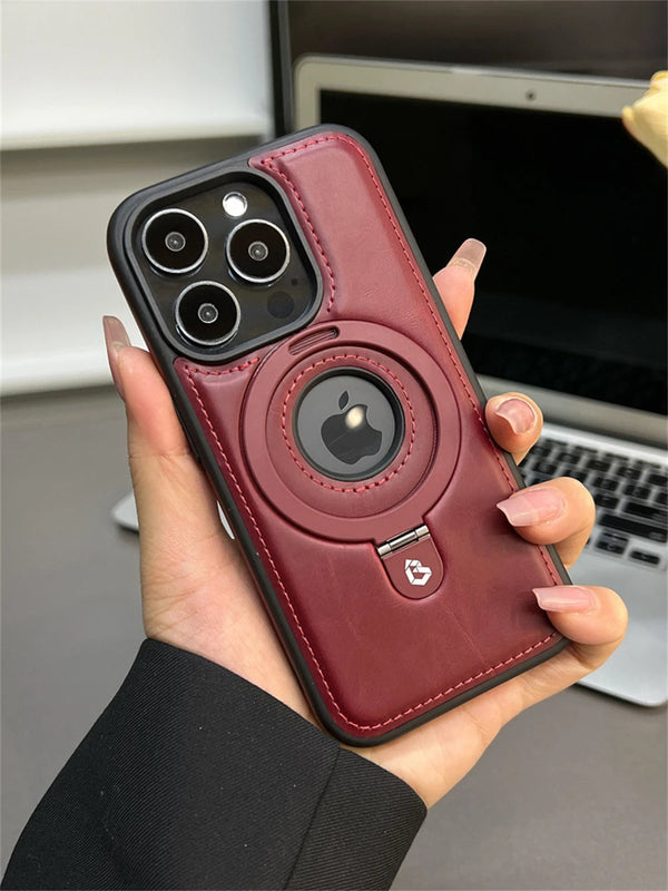 Magnetic Leather iPhone Shield Covers Nepal