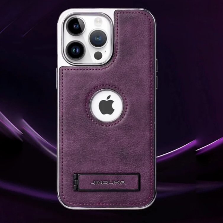 Executive Business Pro: Inner Fur Leather Stand Case For iPhone Covers Nepal