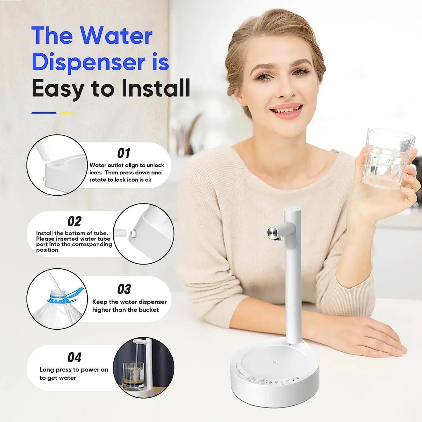 Smart Desktop Water Dispenser Covers Nepal