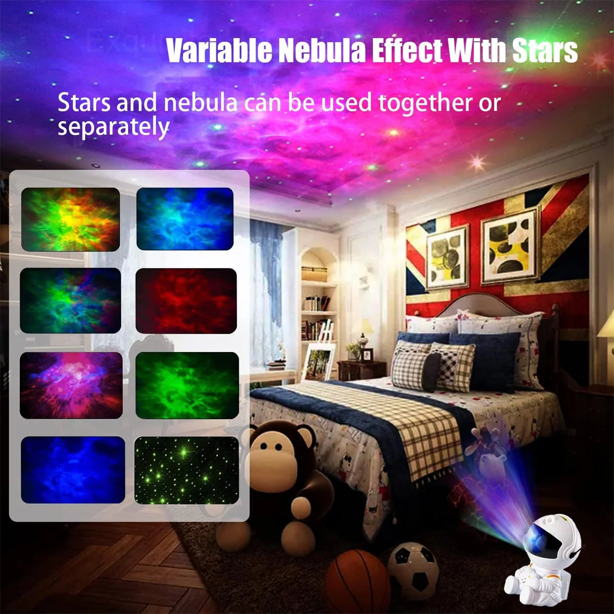 Galaxy Dream Star Projector Pro: Covers Nepal