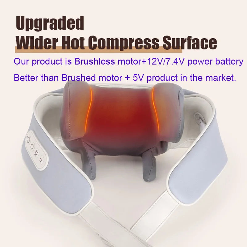 Ultimate Wireless Neck Massager Pro: Covers Nepal