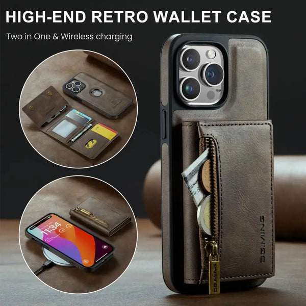Magnetic Leather Phone Wallet Covers Nepal