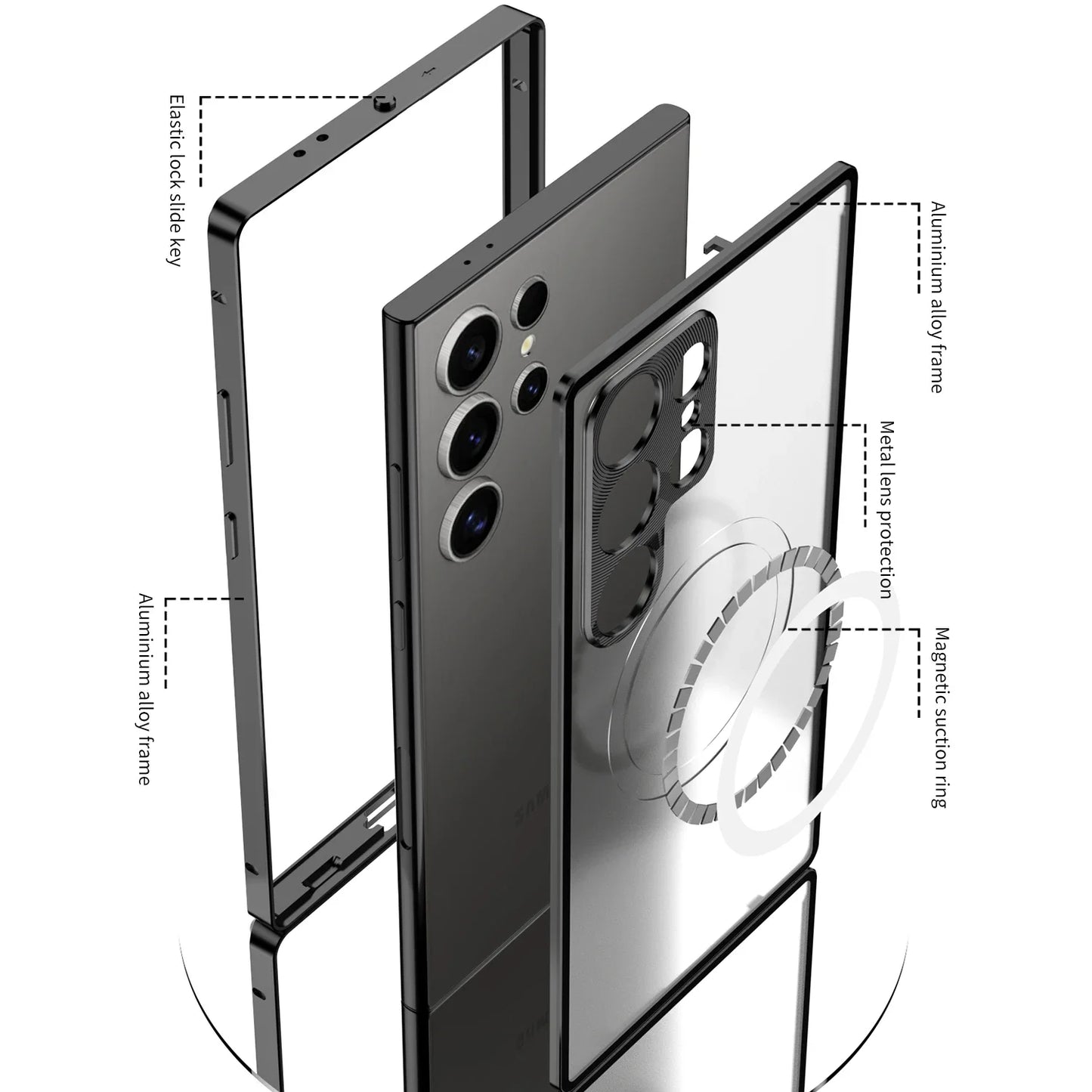 ShieldPro Samsung Aluminum Phone Case Covers Nepal