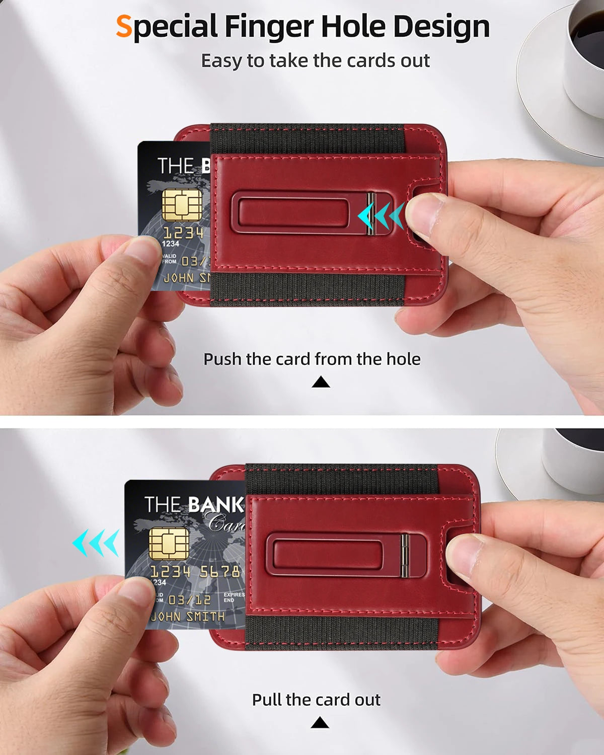 Magnetic Leather iPhone Wallet Case Covers Nepal