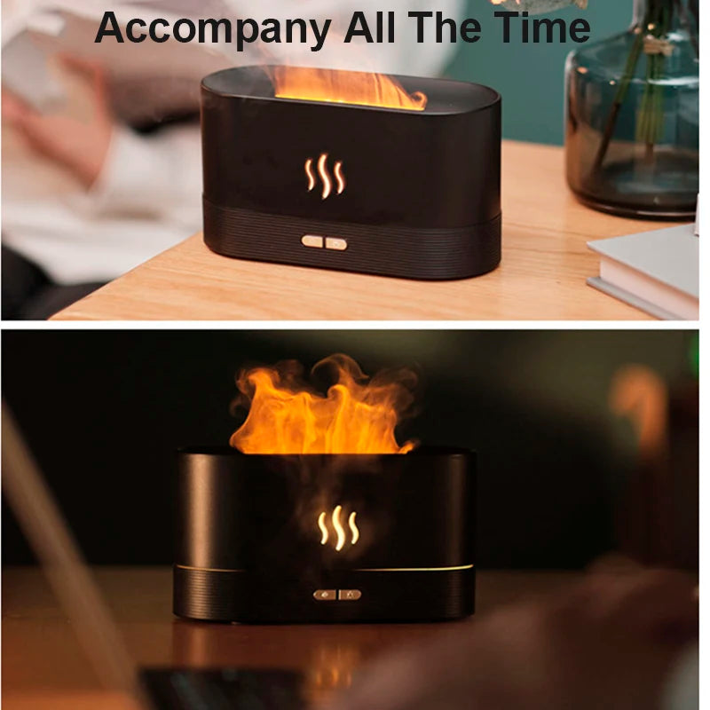 Flame Light Aroma Diffuser Covers Nepal