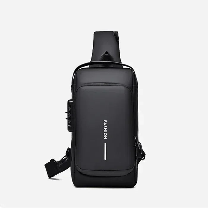 Men's Secure-USB Sling Bag Covers Nepal
