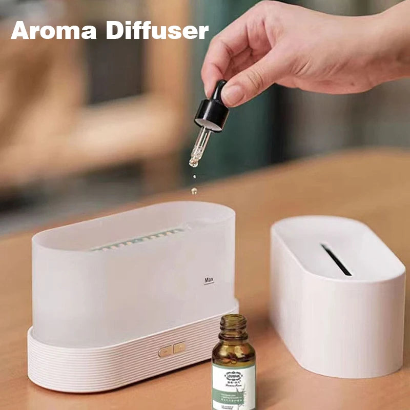 Flame Light Aroma Diffuser Covers Nepal