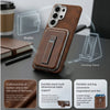 Magnetic Leather Card Holder Case Covers Nepal