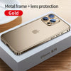 Luxury Removable Aluminum Alloy Frame Phone Case For iPhone 12 13 14 15 16Pro Max Plus Metal Lens Protect Frame Shockproof Cover Covers Nepal