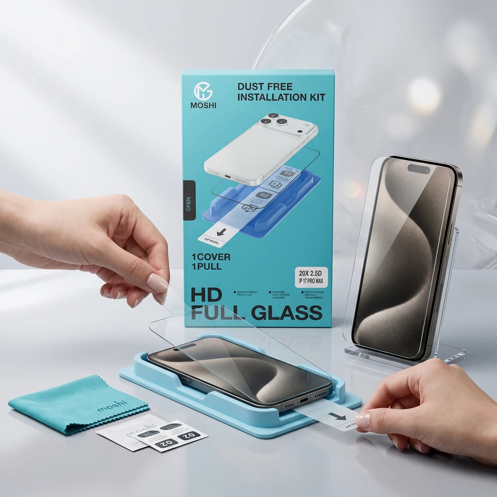 MOSHI Tempered Glass Screen Protector Covers Nepal