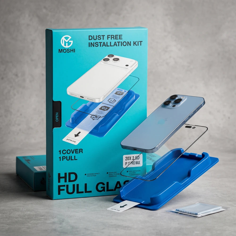 MOSHI Tempered Glass Screen Protector Covers Nepal