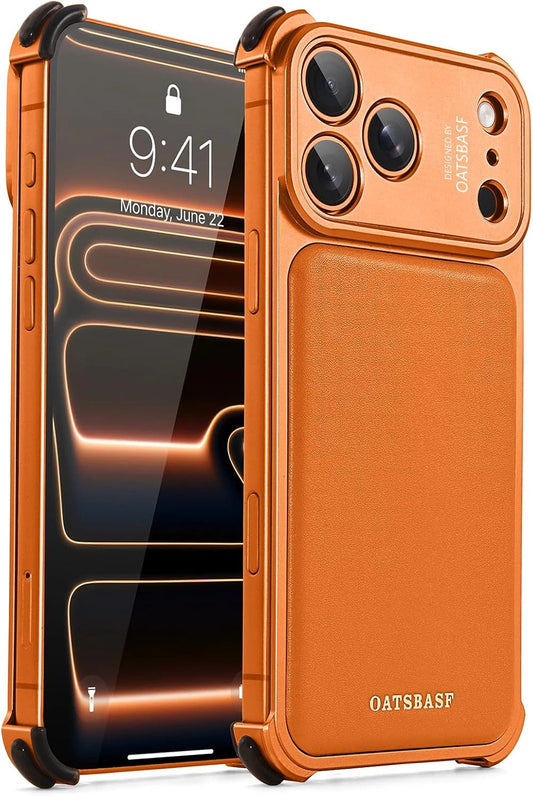 Leather Metal iPhone Pro Case Covers Nepal