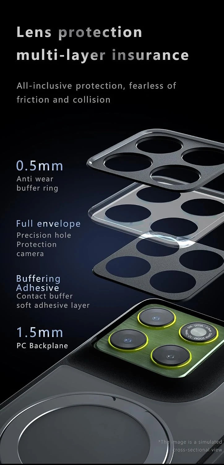 Metal 360  Magnetic Kickstand Matt Phone Case Covers Nepal