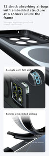 Metal 360  Magnetic Kickstand Matt Phone Case Covers Nepal