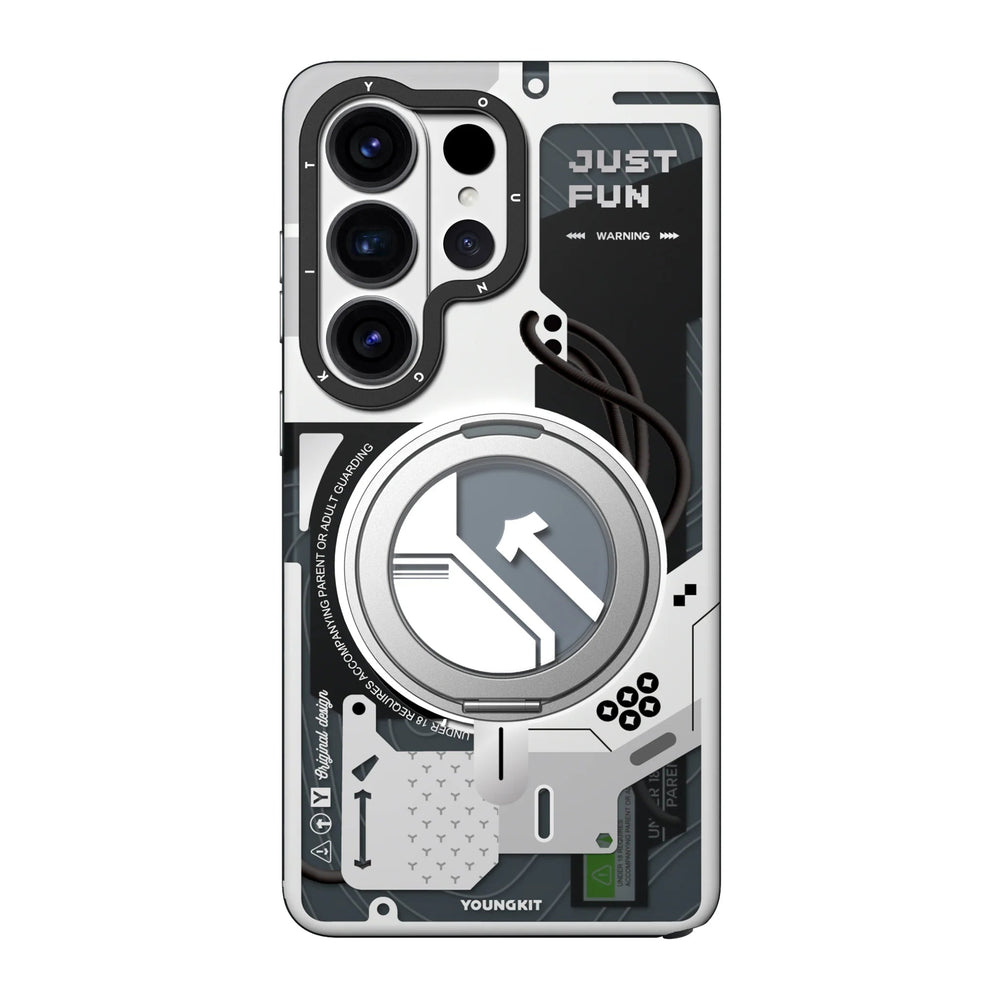YoungKit Brand: Cyberpunk 360° Spin Magnetic Stand Case Covers Nepal