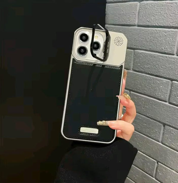 Magnetic Leather Shield Case