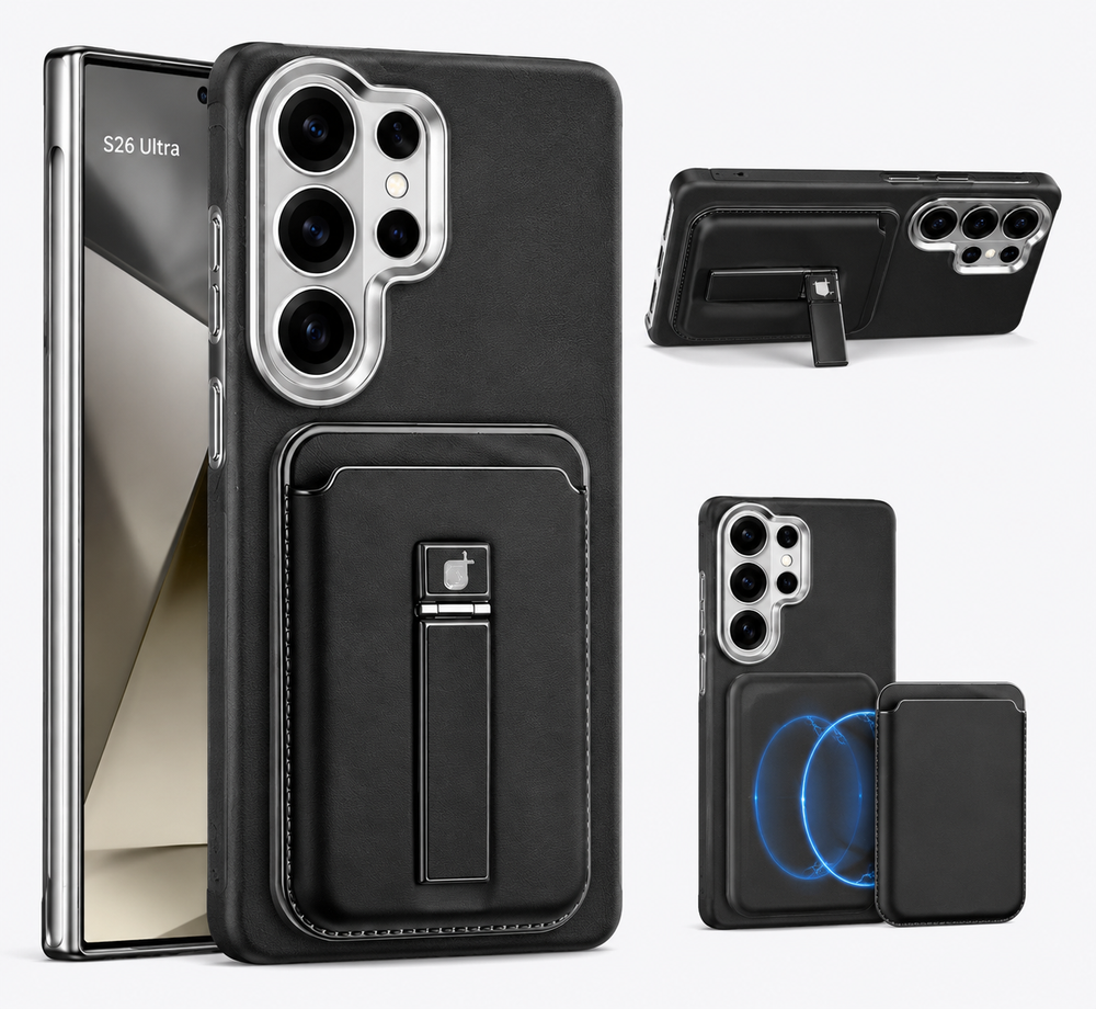 RIMBMAX Brand: Magnetic Leather Card Holder Case Covers Nepal