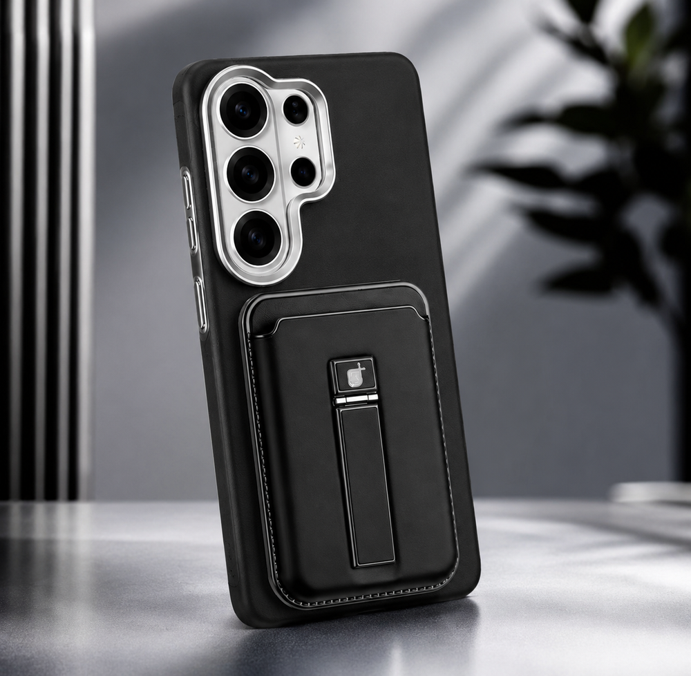 RIMBMAX Brand: Magnetic Leather Card Holder Case Covers Nepal