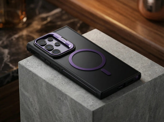 Dual-Color Magnetic Stand Phone Case Covers Nepal