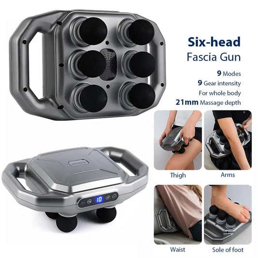 RelaxVibe Pro MultiHead Massage Gun Covers Nepal