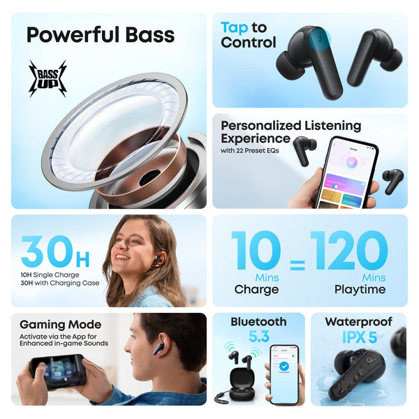 BassBoost True Wireless Earbuds Covers Nepal