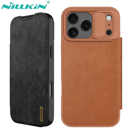 Qin PU Leather Folio Case Covers Nepal